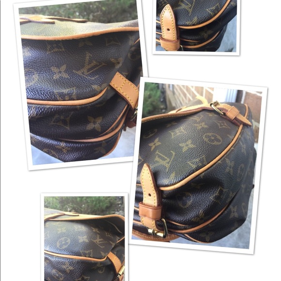 Sold Authentic Louis Vuitton Monogram Canvas Samur - Picture 3 of 8